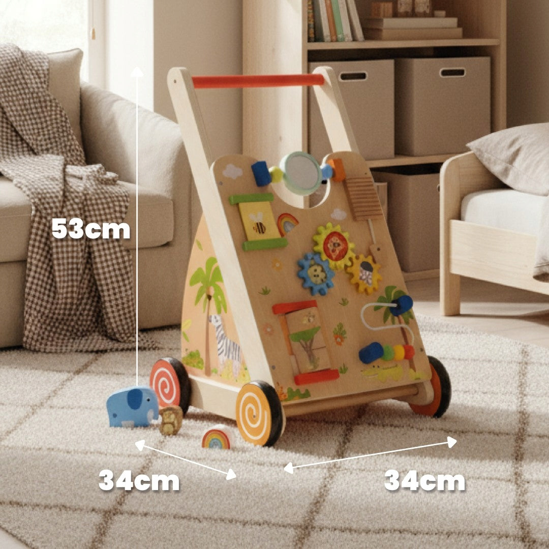 Ride-on Wooden pusher for children 2in1 walker XXL Board Sorter SUN BABY Brand Sun Baby