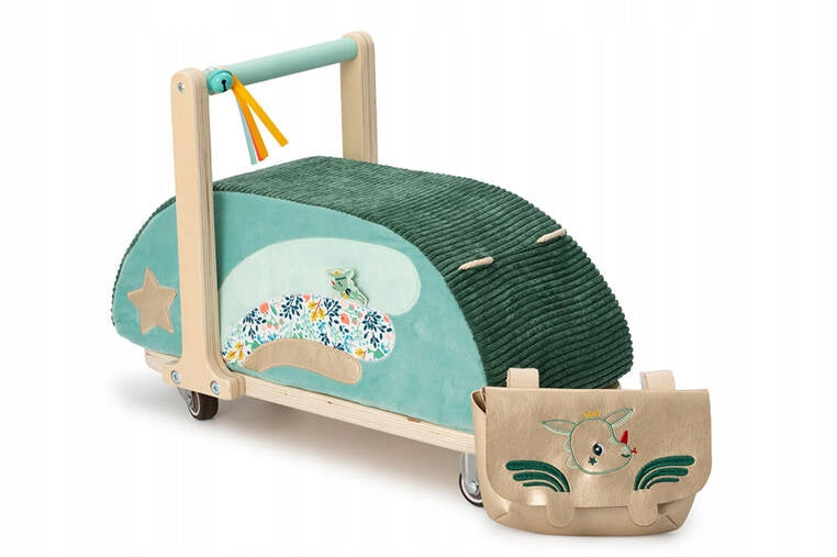 Ride-on balance bike walker for boy girl FOR YEAR SOLID Color green