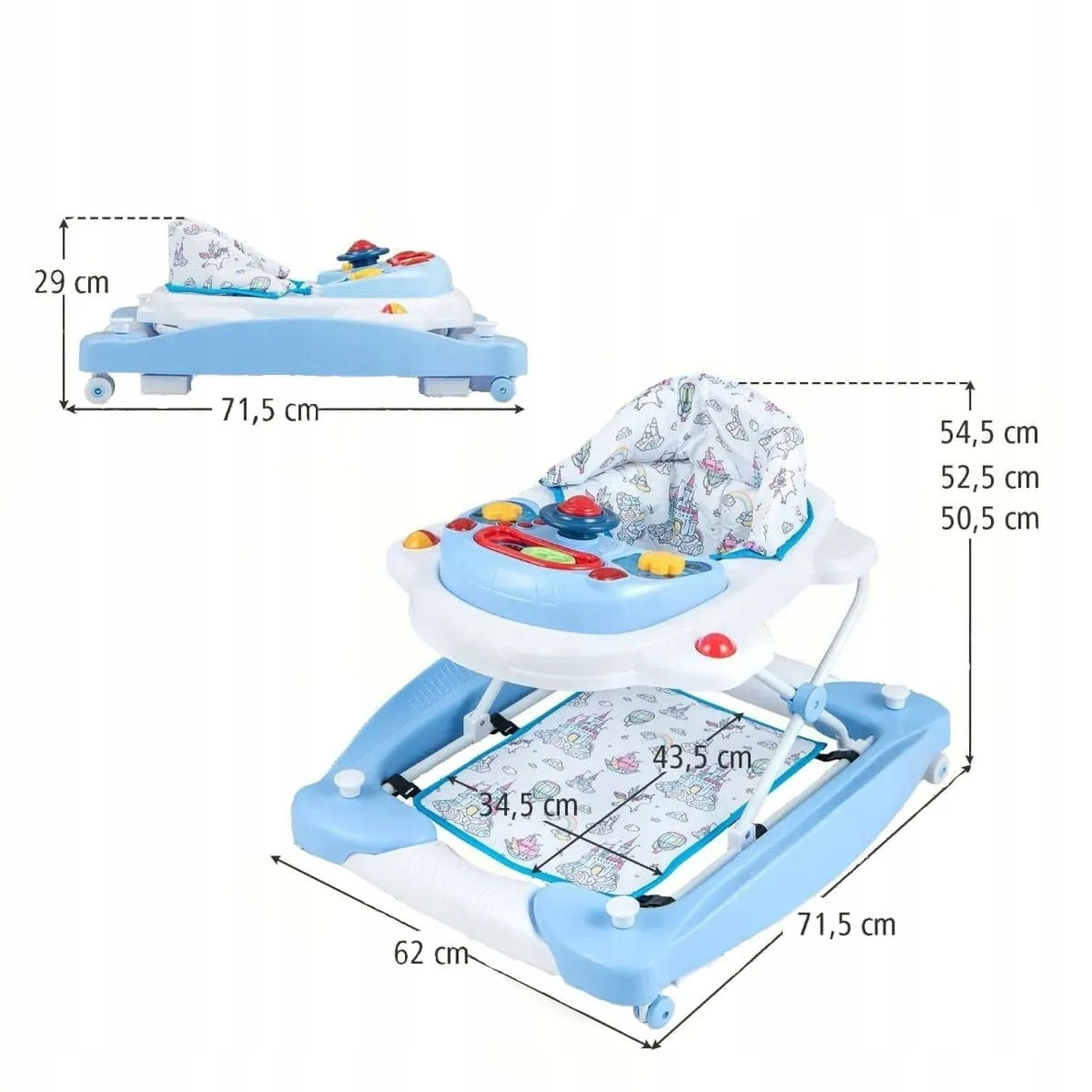 Ride-on for children walker for children Manufacturer code BC10316GR