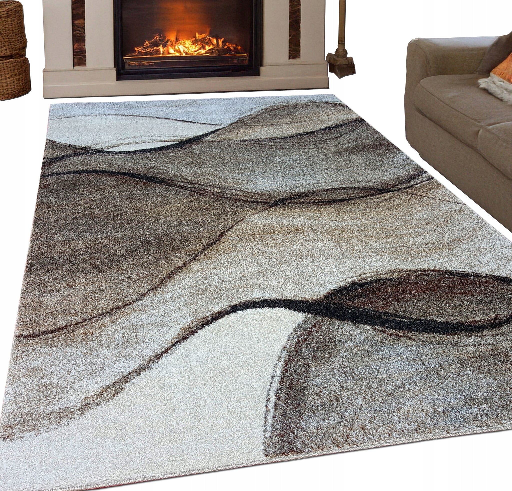 Rio 160x220 Premium Modern Turkish Carpet for Living Room
