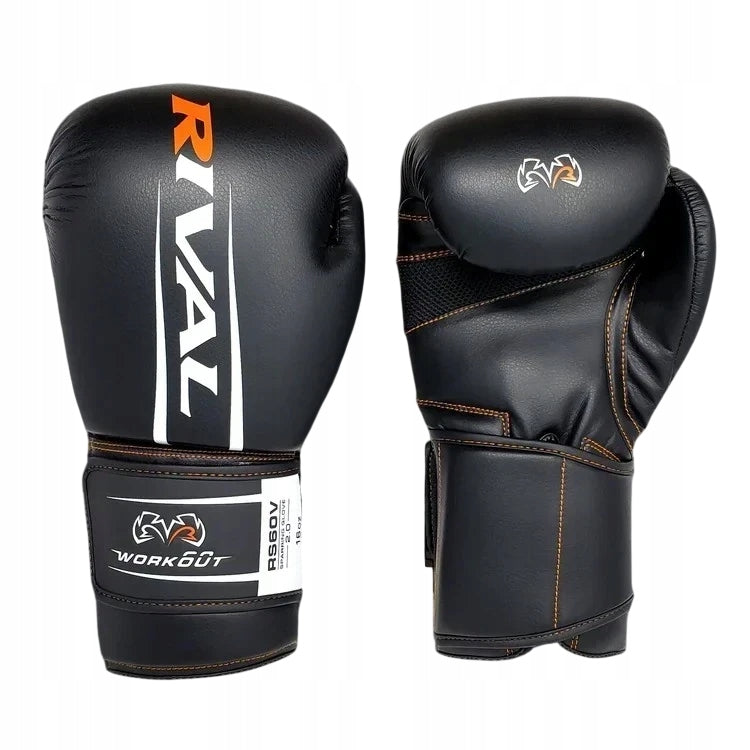 Rival Boxing Gloves RS60V BLACK 18OZ
