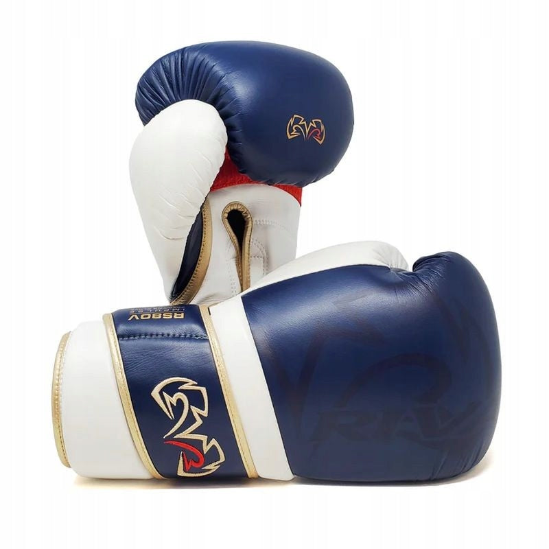 Rival RS80V Boxing Gloves Impulse sparring navy blue 16 oz Packaging status original