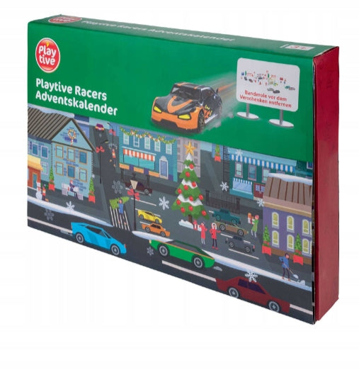Road set WITH CARS PLAYTIVE ADVENT CALENDAR