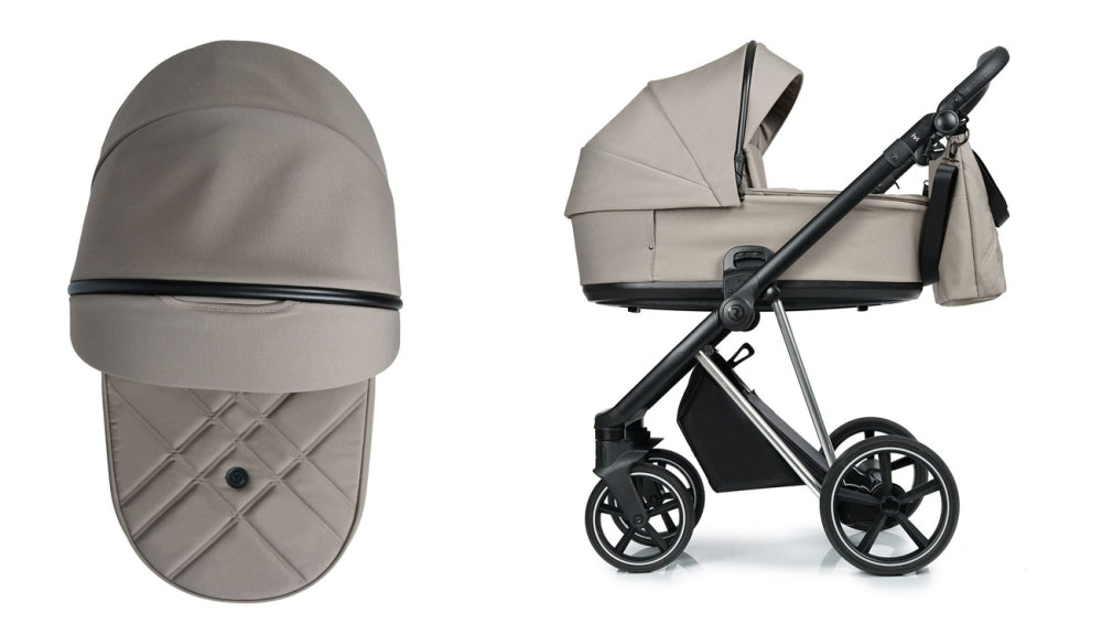 Roan IVI 2.0 VINTAGE COLETION modern stroller 2in1 Mocha Mausse Brand Roan