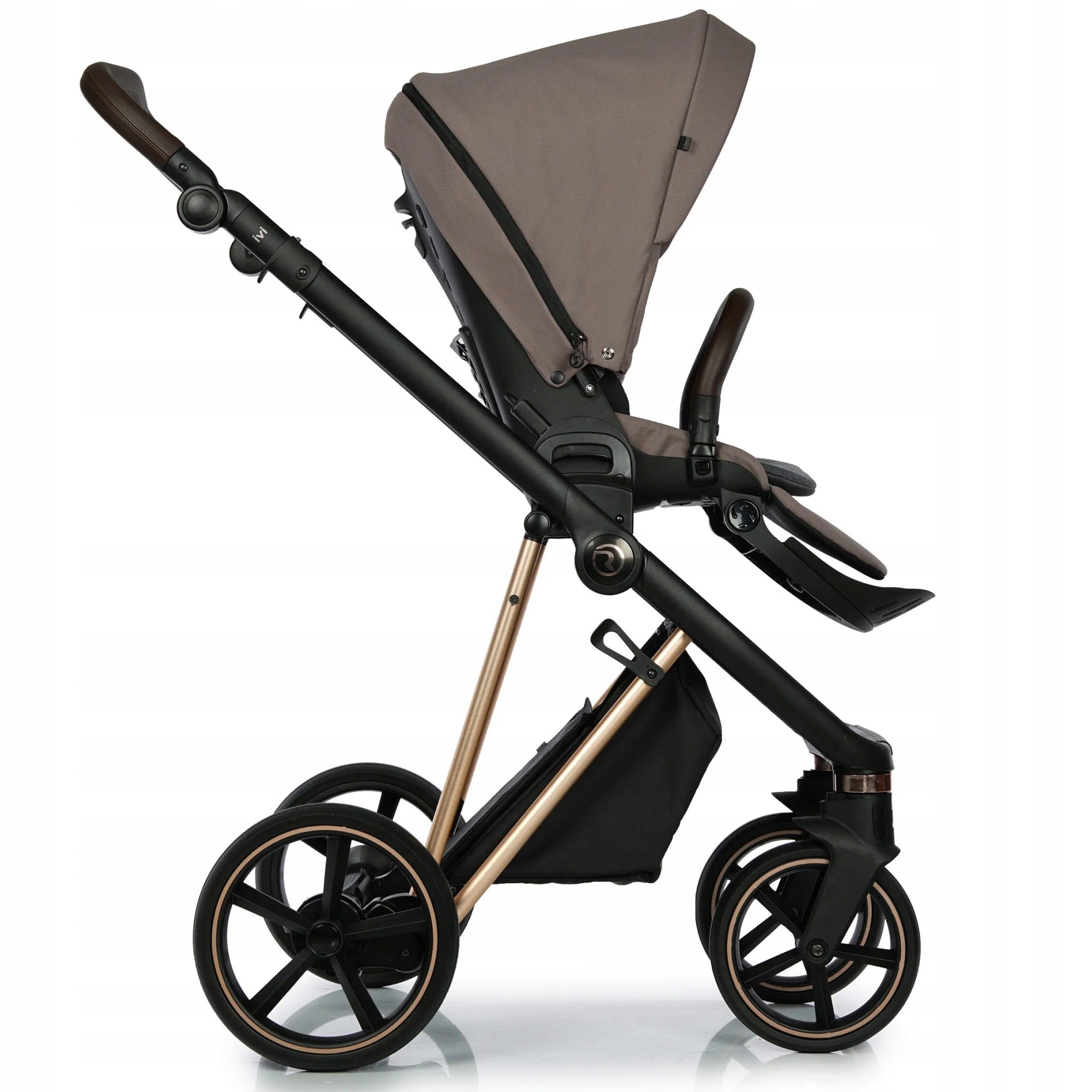 Roan IVI 2.0 deep stroller 2in1 set / Cocoa Rose Manufacturer code Cocoa Rose Gold