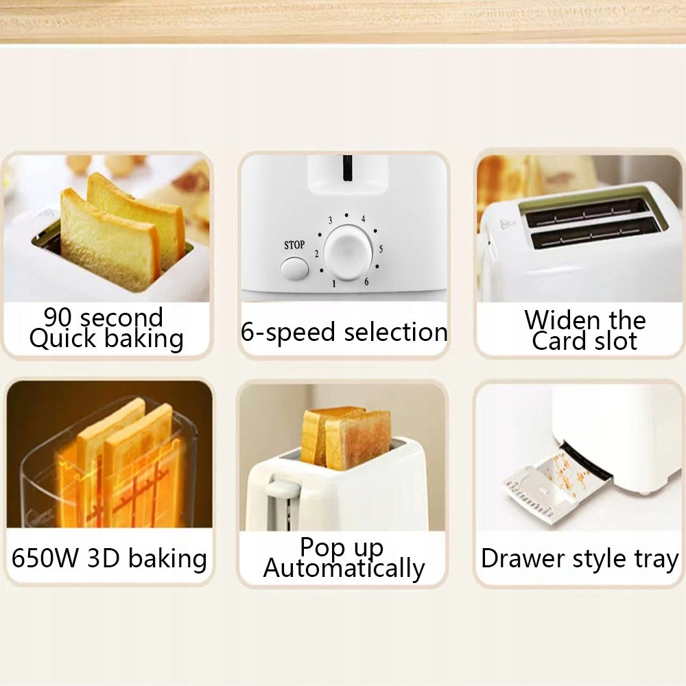 Roast vomit driver, Toaster, 6 Shade Settings, Removable Crumb Tray Manufacturer code ony-alg-172