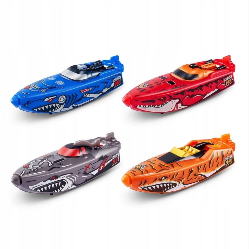 Robo Alive: Robo Boat robotic boat - grey, red, orange Manufacturer code 0193052057488