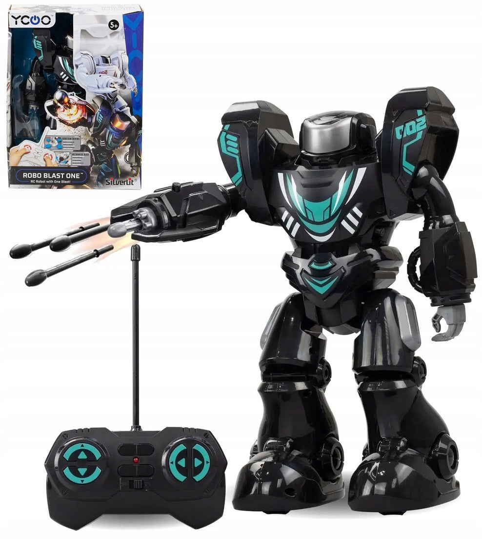 Robo Blast One controlled robot black Silverlit