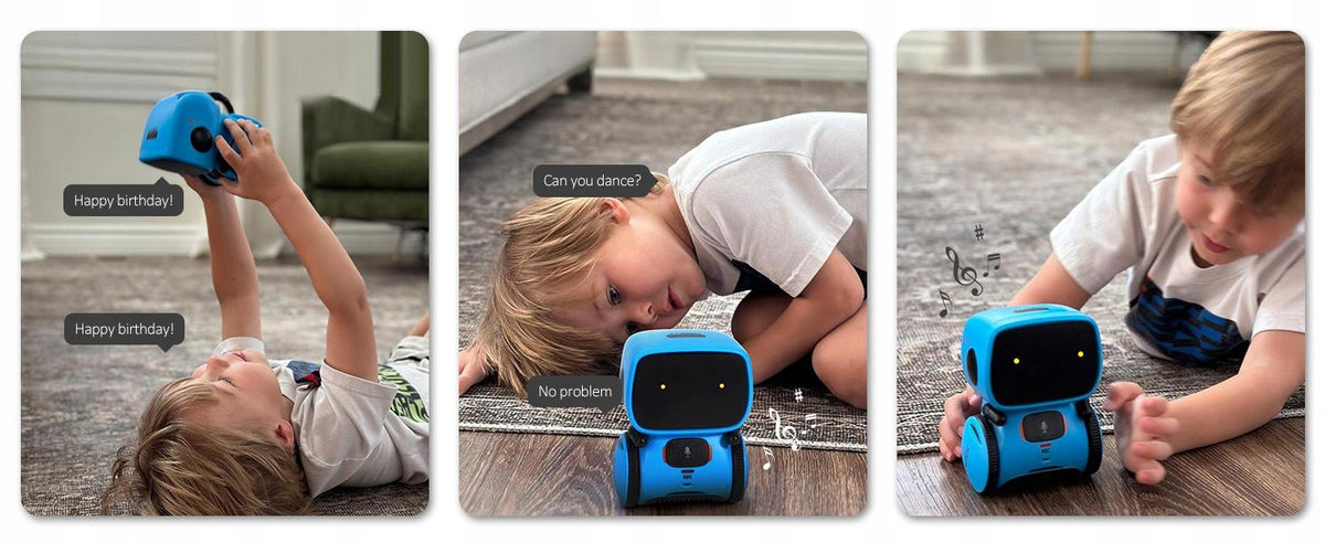Robot Interactive Voice Controlled Toy, MINI, Educational, For Boy Packaging status original