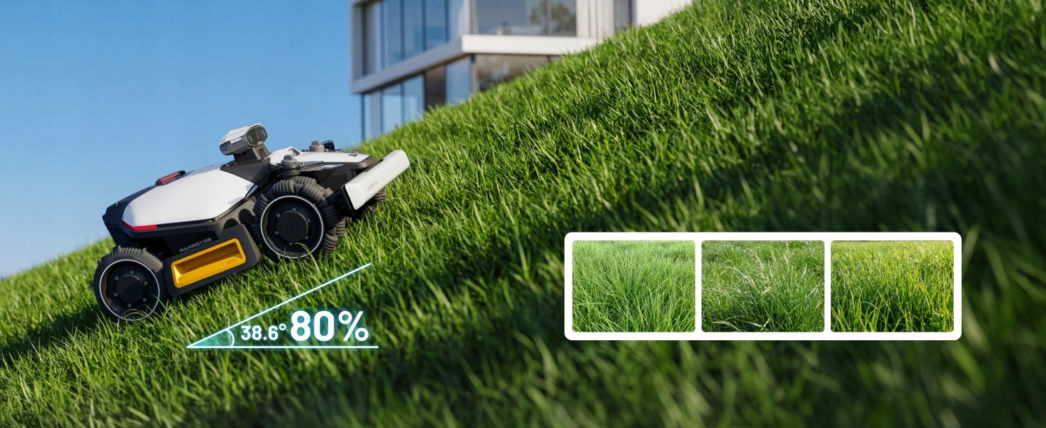 Robot Mower Mammotion LUBA mini 2 AWD 1000 Lawn mower + Mower Wash Stand Manufacturer code MTLA25LUM21KCH