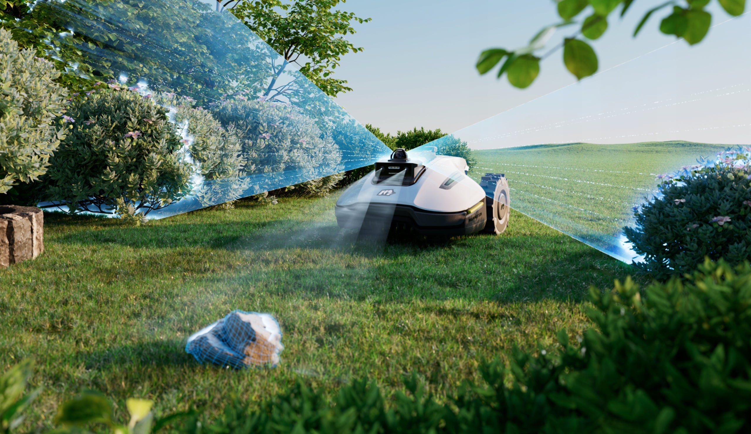 Robot Mower Mammotion YUKA mini 2 1000 Lawn mower Without cable 360° LiDAR Brand Mammotion