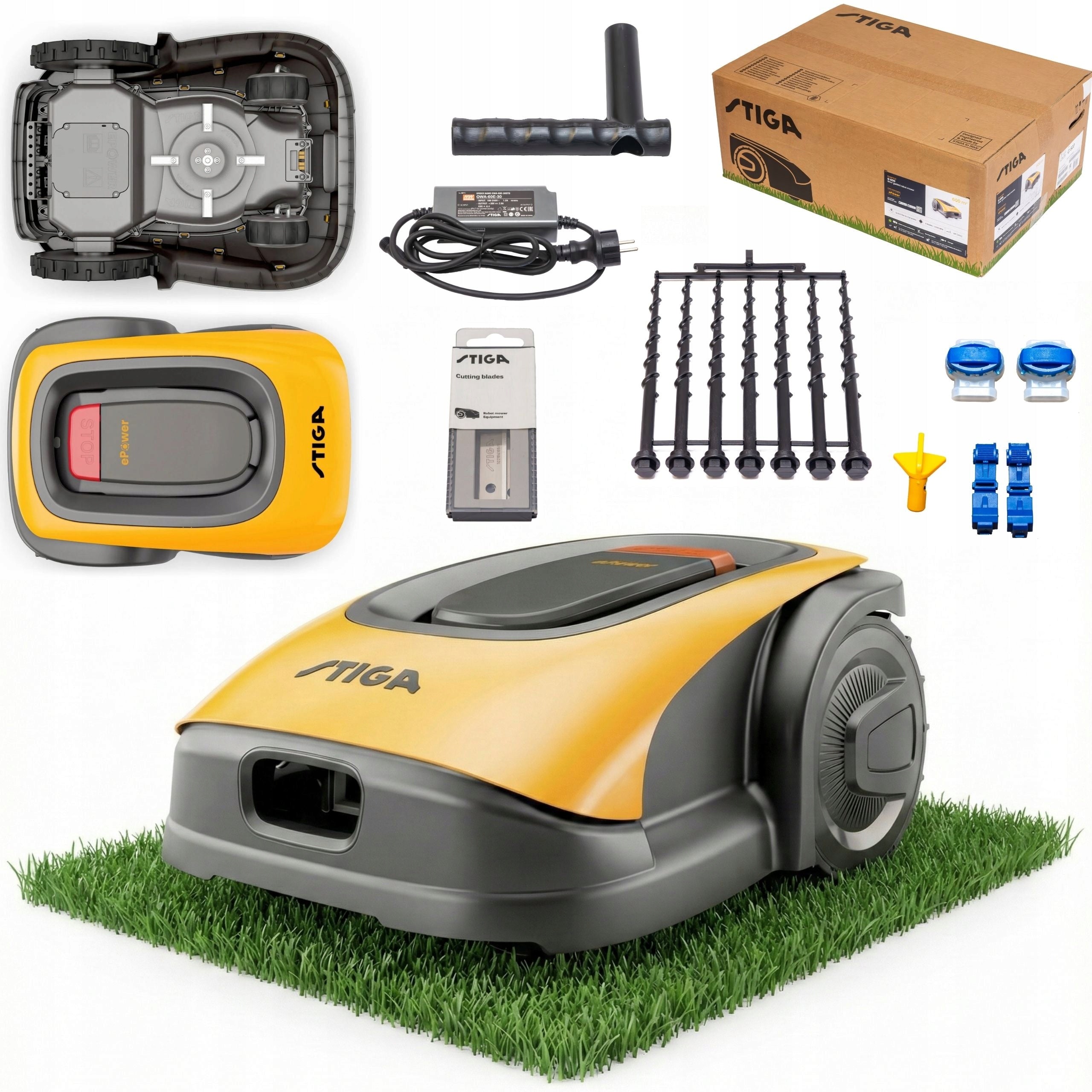Robot Mowing STIGA G600 2,5 Ah Brushless Automatic Smart BT Station