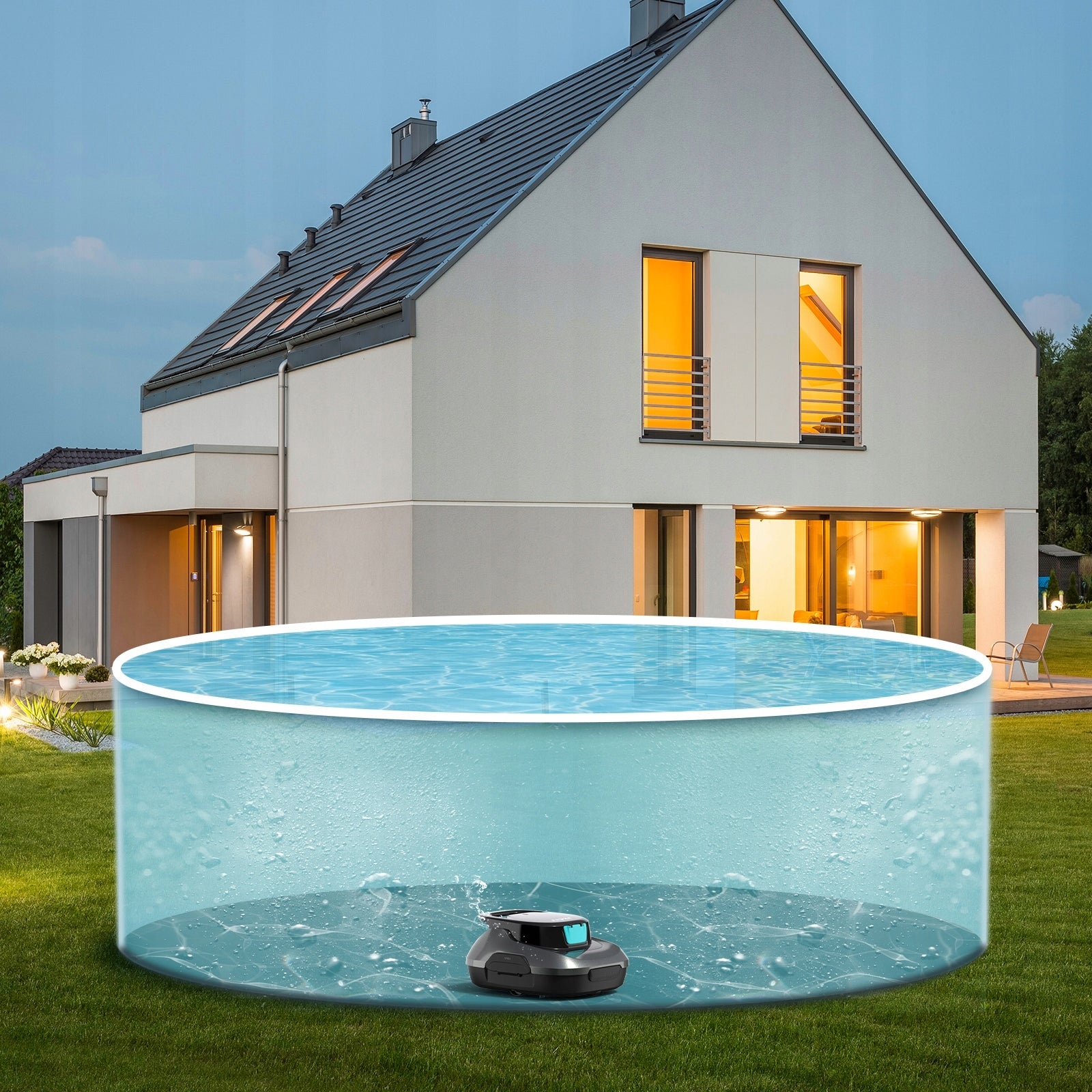Robot Pool Cleaner Automatic Pool Vacuum Cleaner Aiper Scuba SE Model Scuba SE