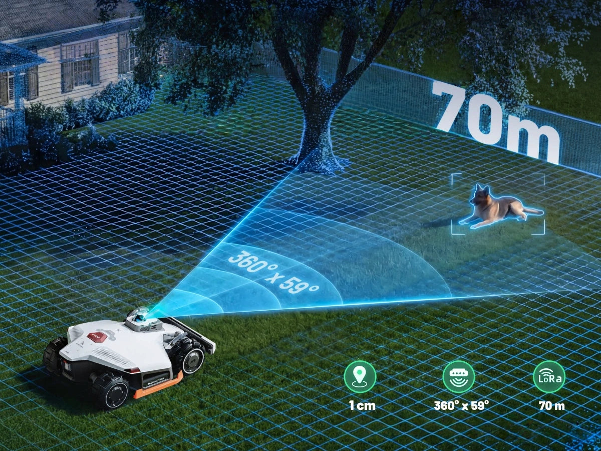 Robot koszący MAMMOTION LUBA 3 AWD 3000 LiDAR NRTK Kosiarka bezprzewodowa Manufacturer code MTLA25LU33KEUMW