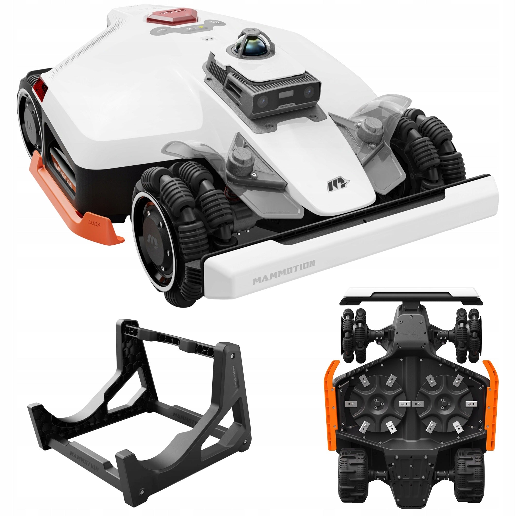 Robot mower MAMMOTION LUBA 3 AWD 1500 Lawn mower Without LiDAR cable