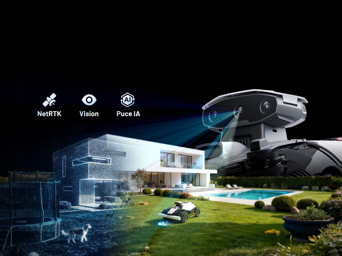 Robot mower Mammotion Luba mini 2 AWD 1000 + Garage Mini FREEBIE Brand Mammotion