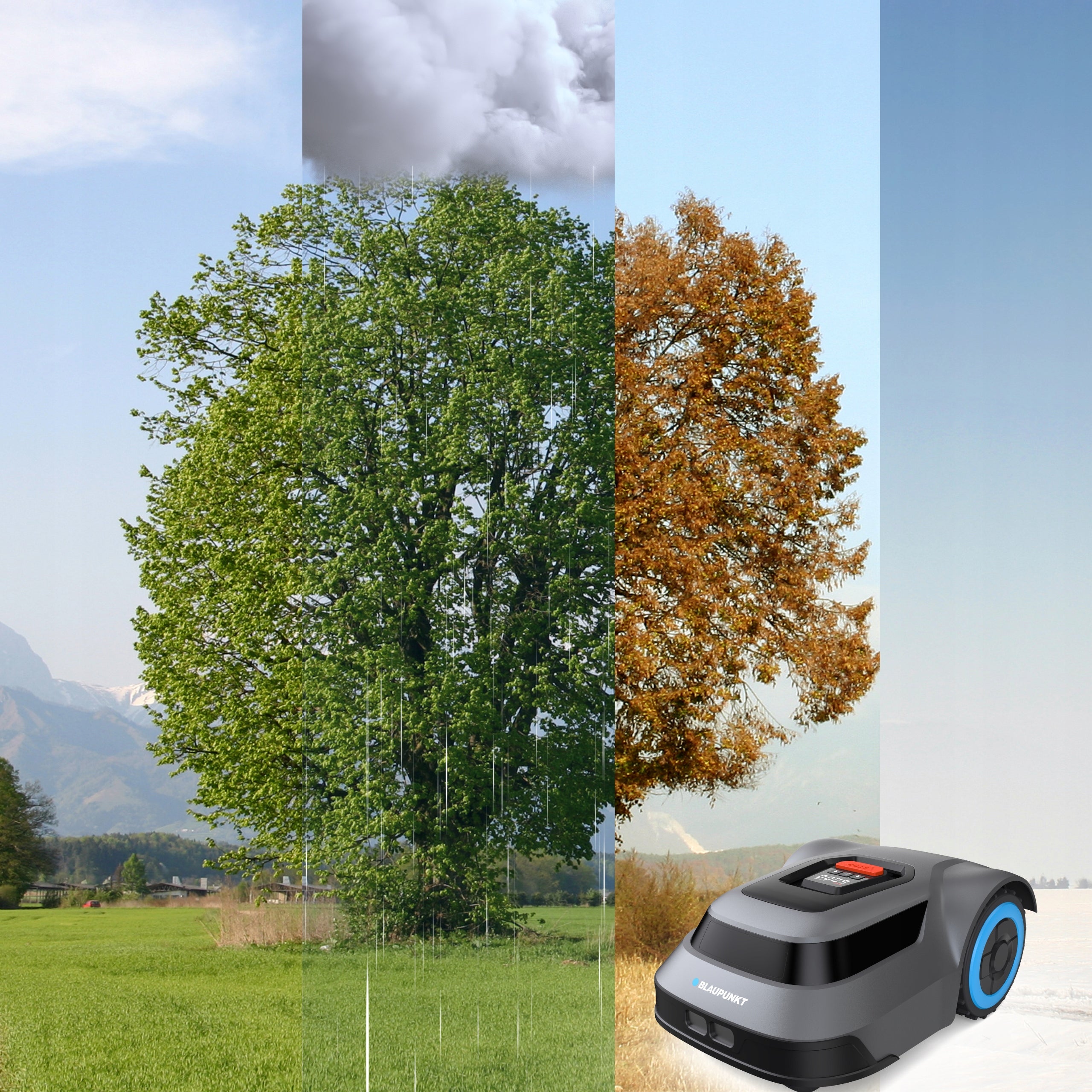 Robot mowing Application 1000m2 BT Wi-Fi BASE Blaupunkt RL5010 Series RL