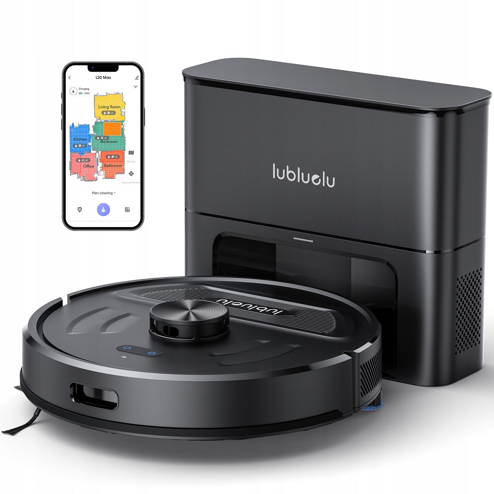 Robot sprzątający mopowanie Lubluelu L20 Max Ultrapłaska konstrukcja LDS Manufacturer code 9893692