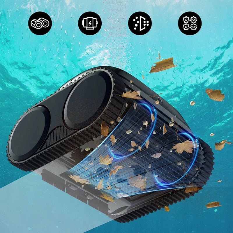 Robotic Pool Vacuum Cleaner WYBOT C1 with APP wireless Packaging status original