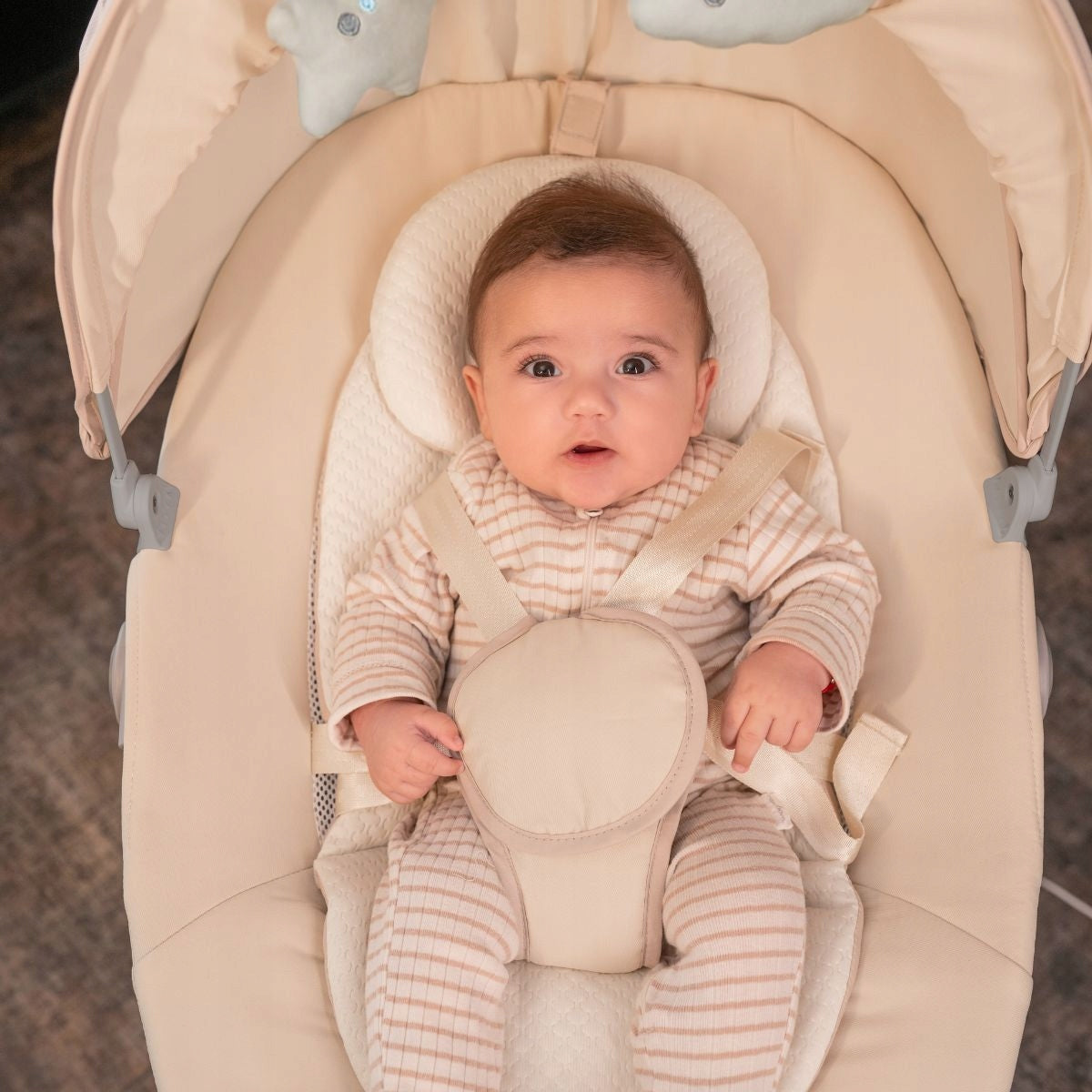 Rocker Electric Baby Lounger Bluetooth Remote Control Melodie Storky Packaging status original