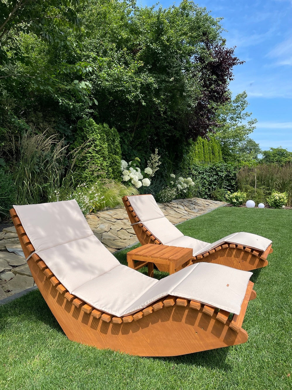 Rocking garden sun lounger, for SPA area, for terrace Manufacturer code 5906154286206