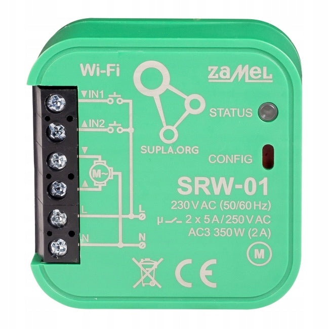 Roller shutter controller ZAMEL Supla SRW-01