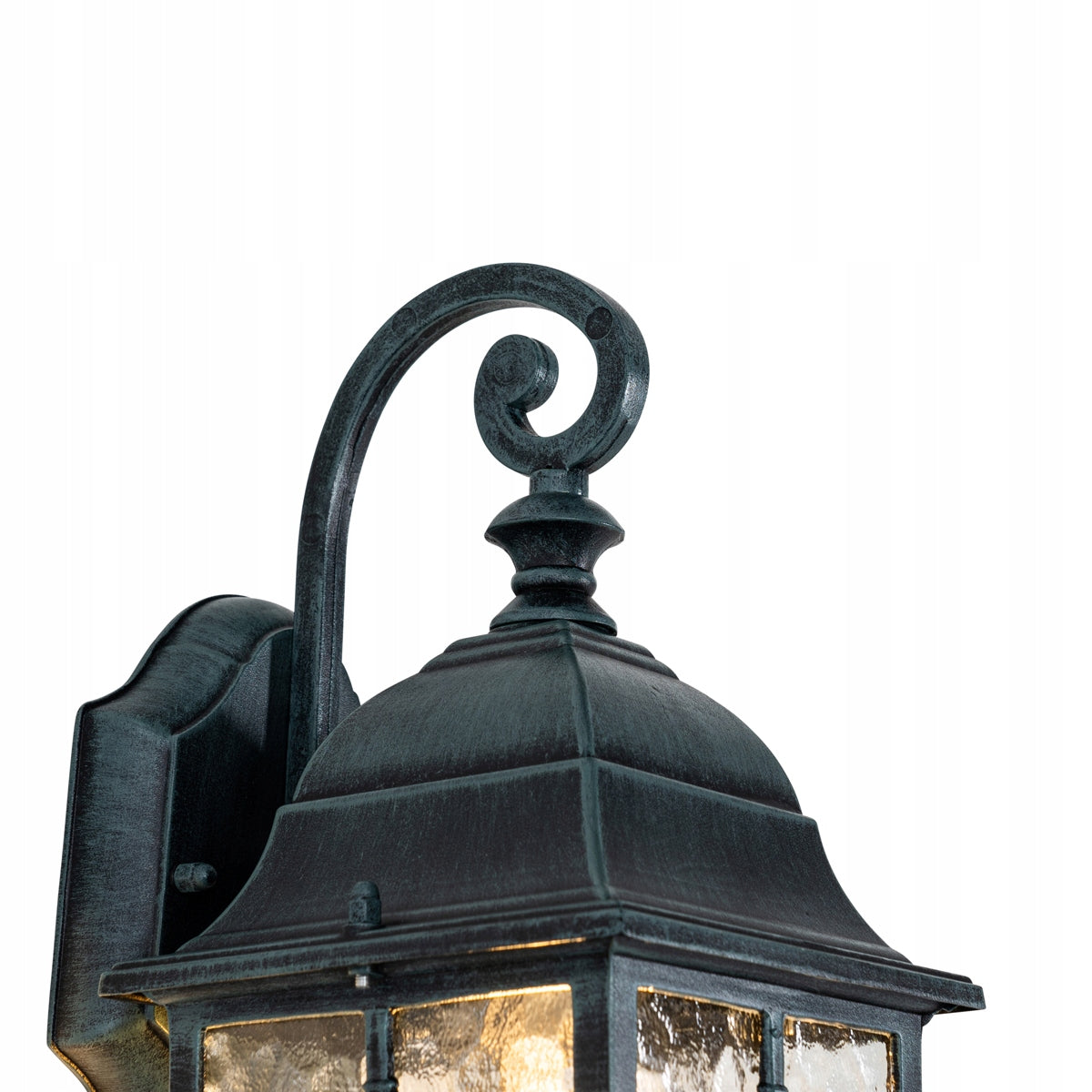 Romantic outdoor wall lamp dark green - London Packaging status original