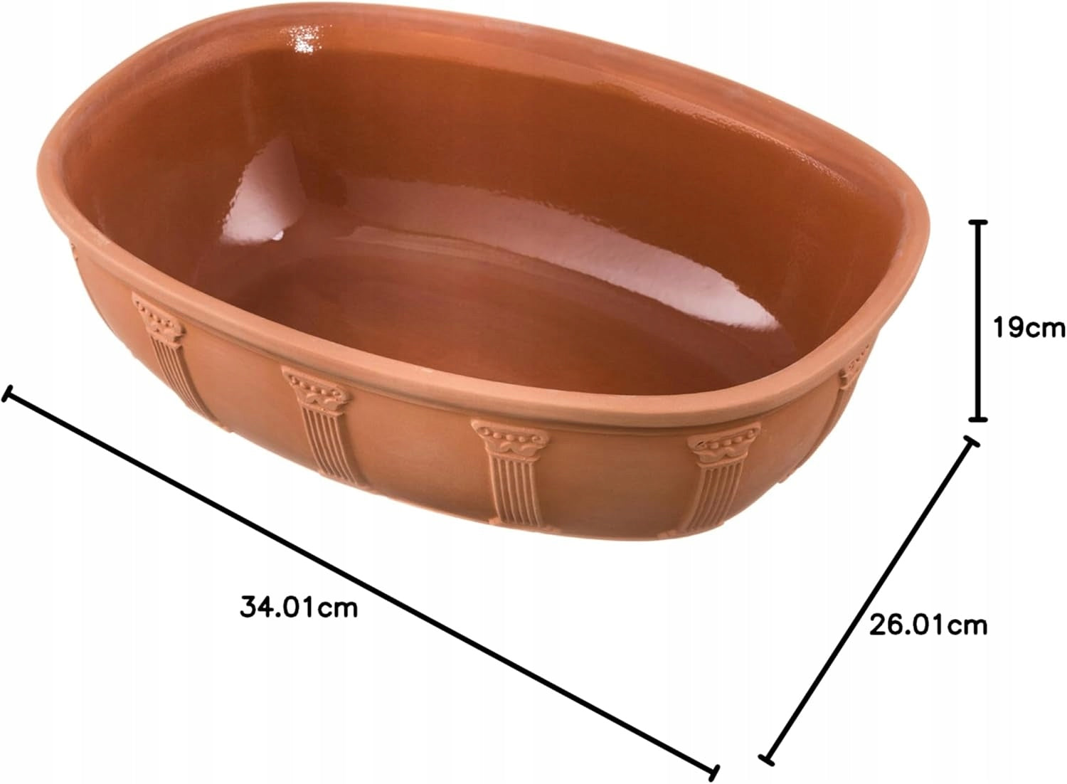 Römertopf Roman pot 50 years jubilee edition 5 liters clay ceramic Capacity 5 l