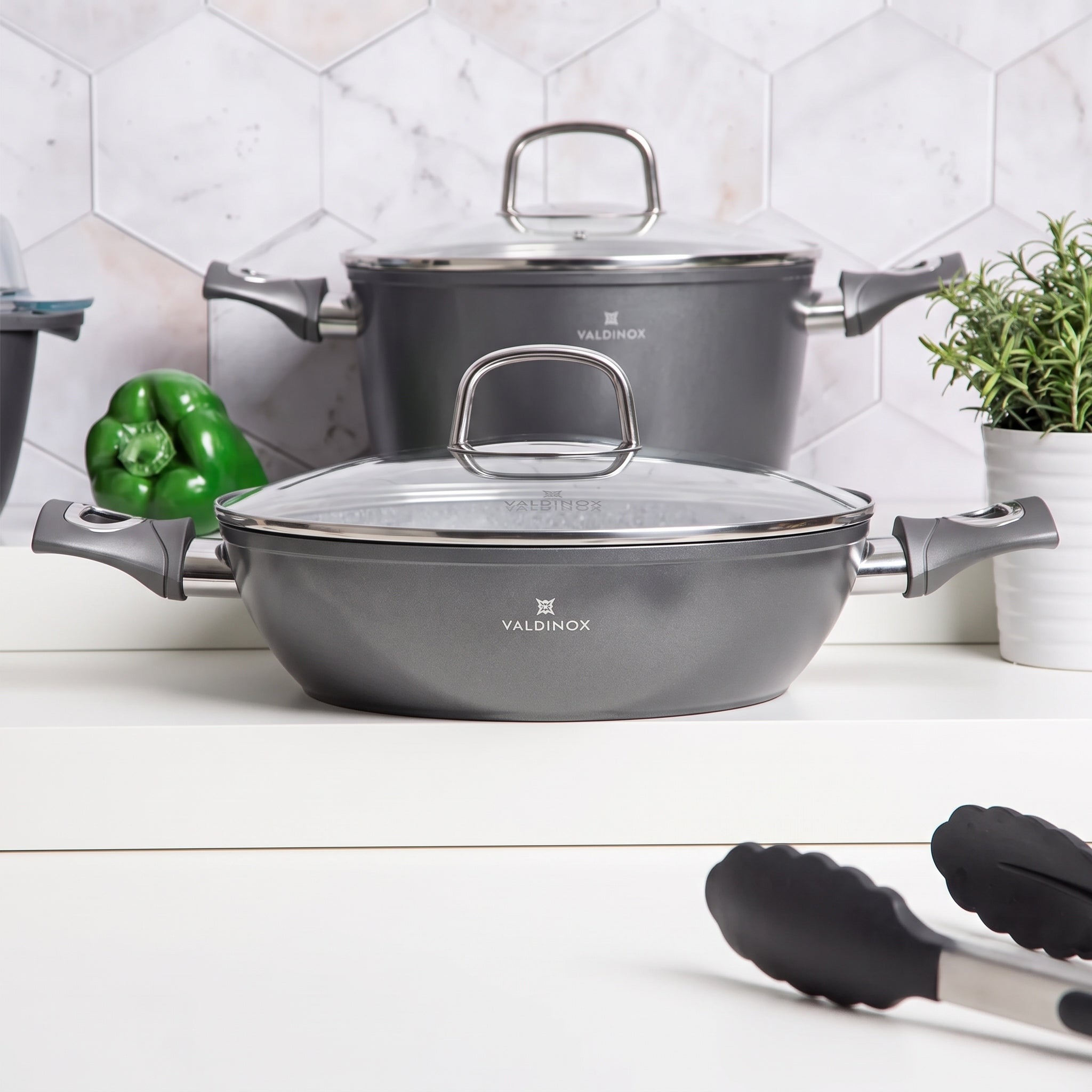 Rondel Valdinox Grand 2,6 l deep frying pan with lid 26 cm induction gas Manufacturer code 0204002604