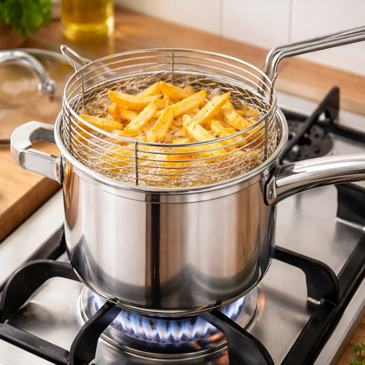 Rondel donut fries pot with strainer Altom Design Fabio 3,6 l 18 cm Manufacturer code 0204002617
