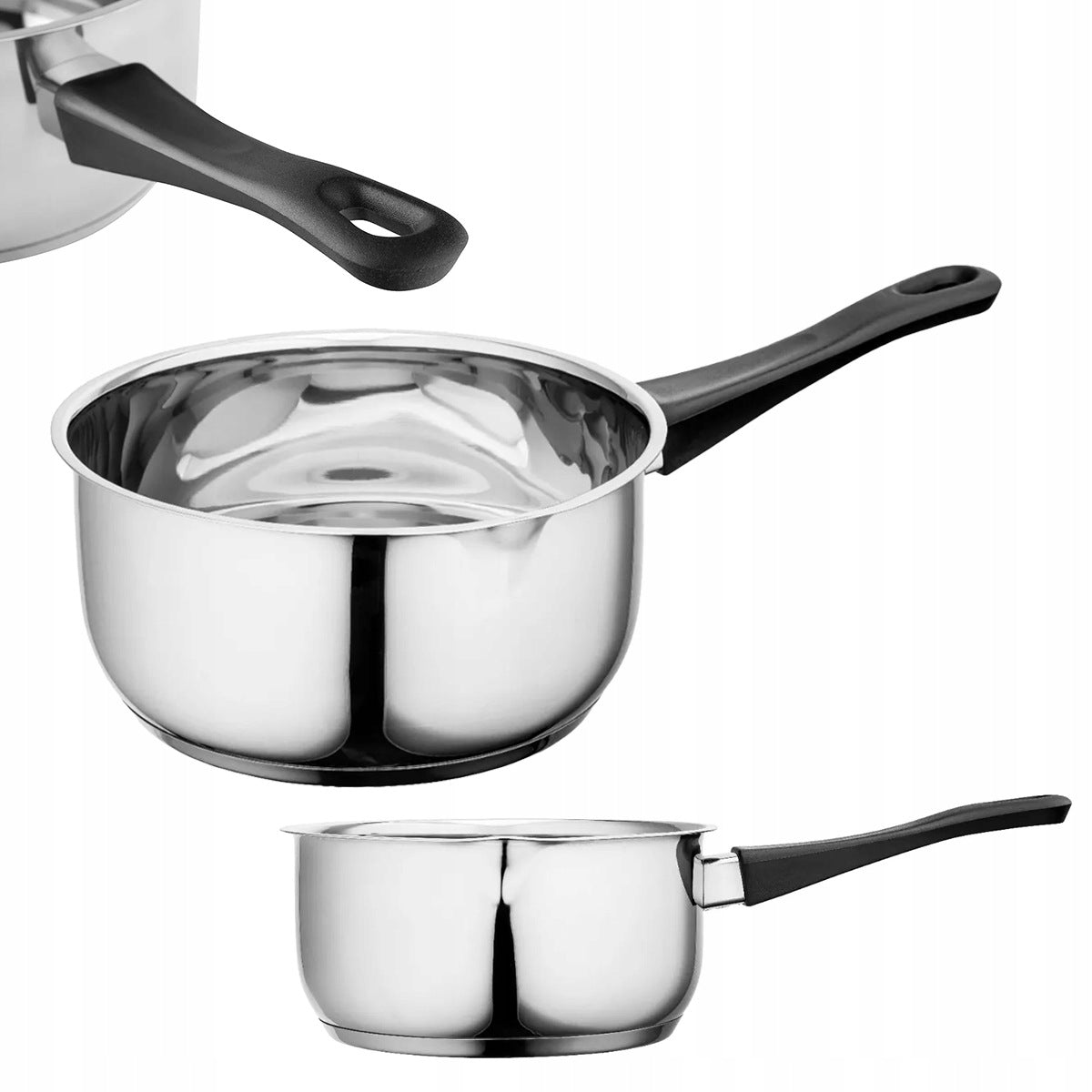 Rondel with handle and spout pot LARGE induction gas Altom Emilio 2 l