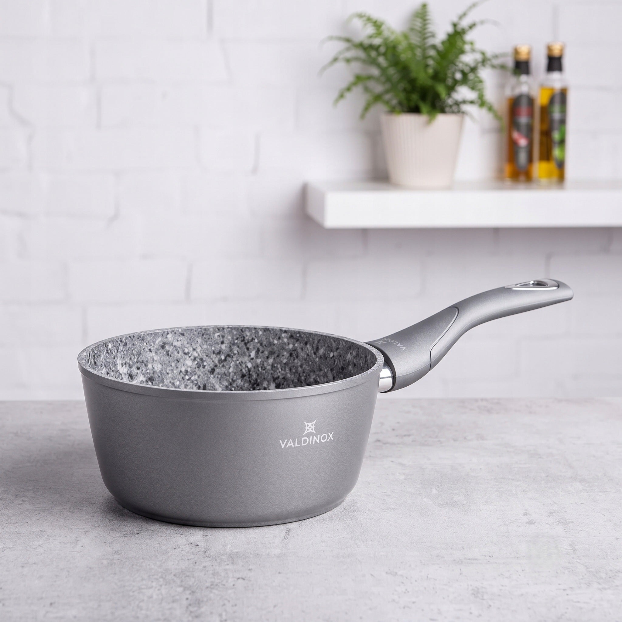 Rondel with non-stick handle 16 cm small pot 1,1 l Valdinox Grand Manufacturer code 0204002601