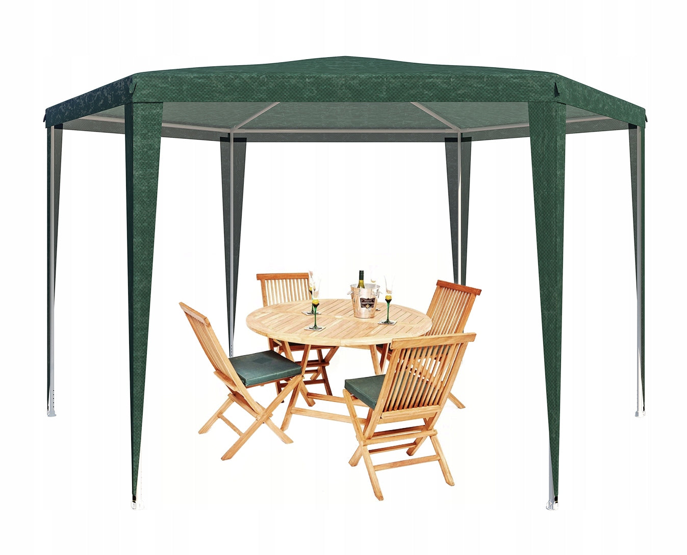 Roof Pavilion Cover Garden Tent Gazebo 4X4M Waterproof