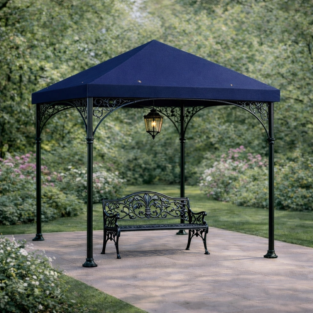Roof Pavilion Garden Tent 3x3 Blue Manufacturer no brand