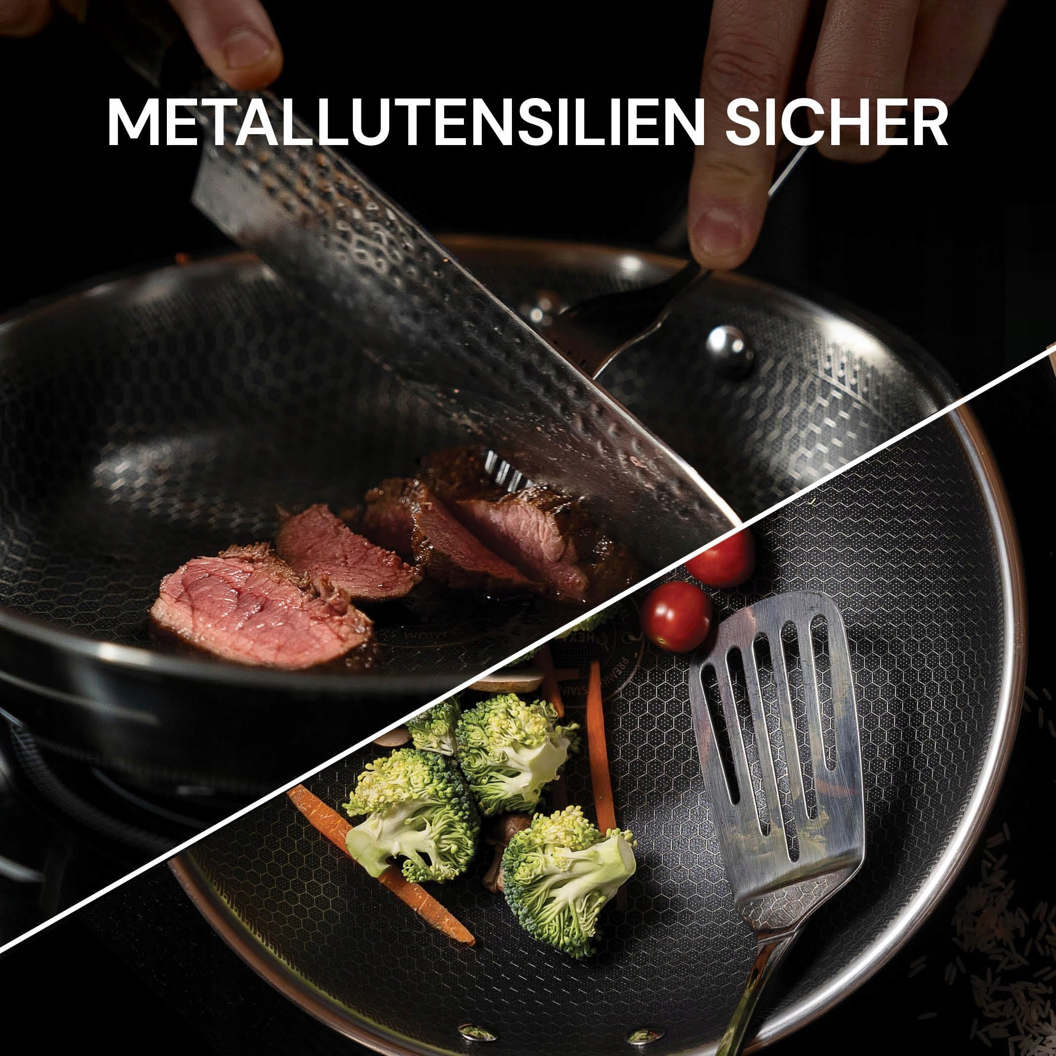 Rosmarino HexaPro 3.0 stainless steel frying pan with a diameter of 24 cm EAN (GTIN) 3830085511897