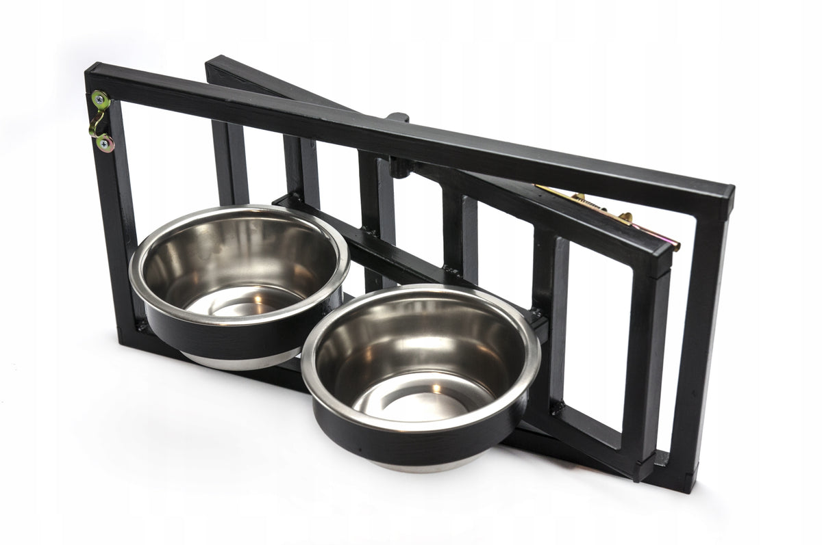 Rotary dog feeder for playpen 2 bowls x 0,9 l Manufacturer code KP-2x0,9l