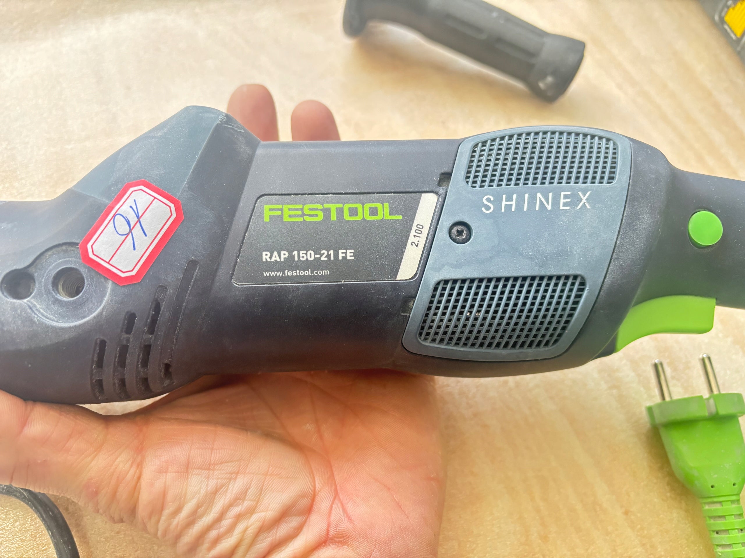 Rotary polisher FESTOOL Rap 150-21FE