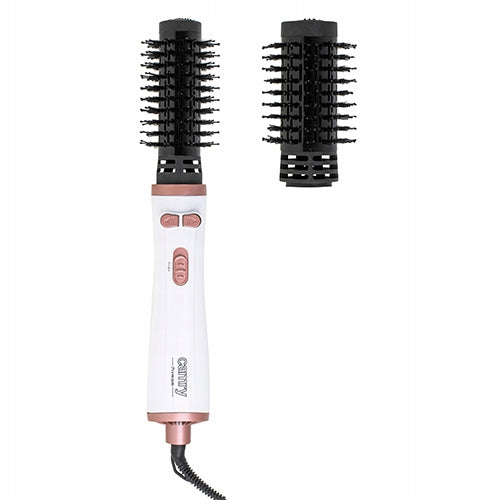 Rotating Hair Curler Dryer 1200W Ionization 2 Brushes Ceramic Packaging status original
