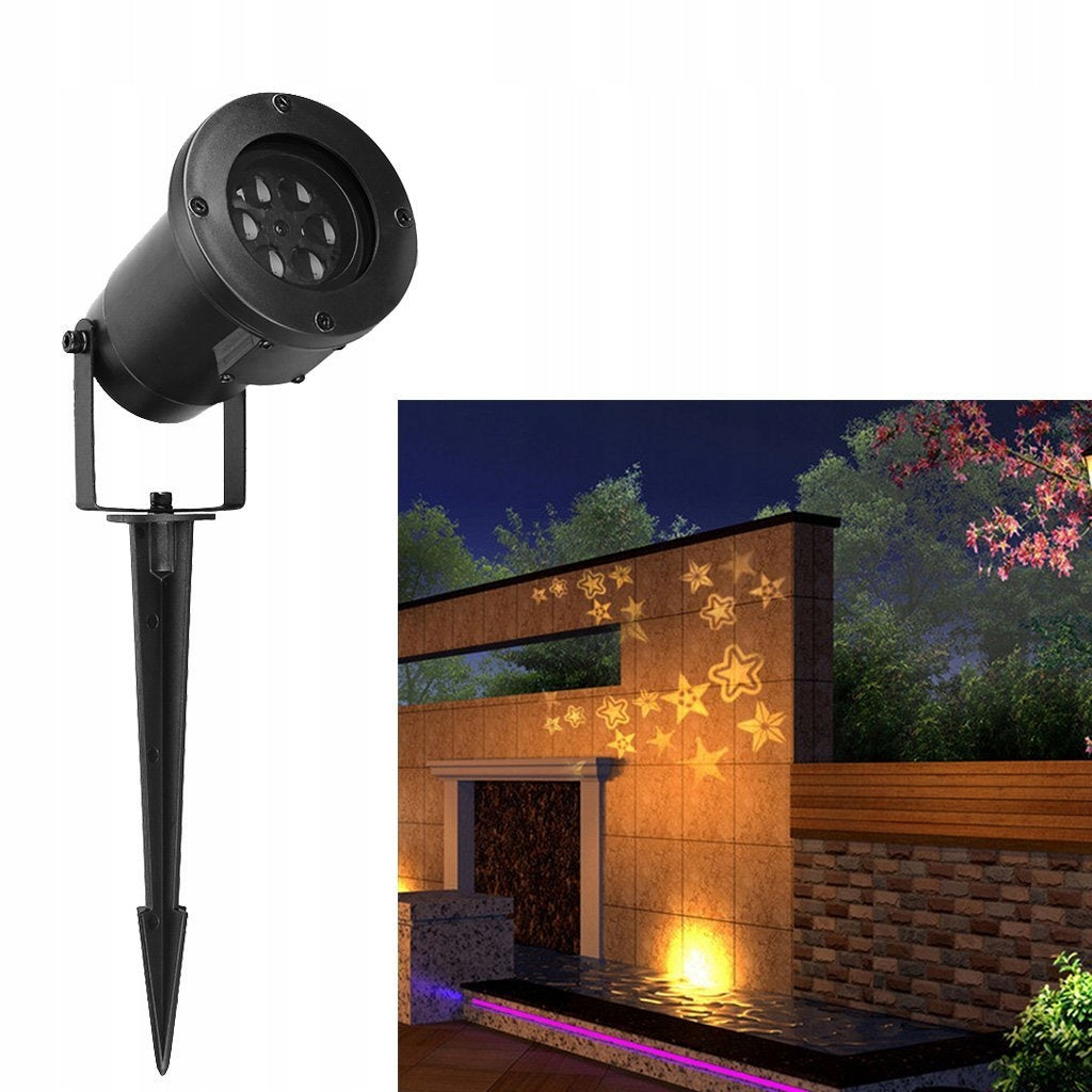 Rotating LED decorative projector. Manufacturer code 666