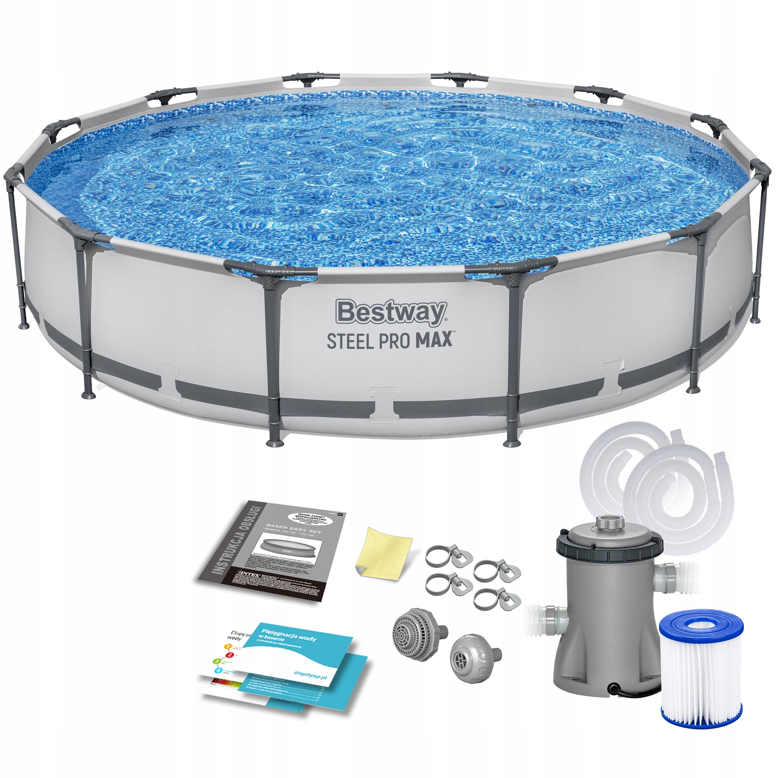 Round garden frame pool 366x76 cm Bestway 56416