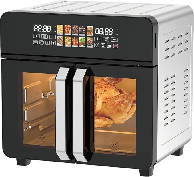 Royal Swiss Air Fryer Oven 23L – 2400W, 10 Programs, Large Family Capacity