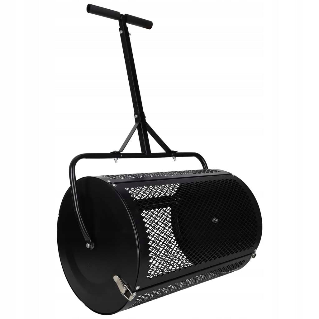 Rozmetadlo kompostu a hnojiva na trávník LUARO - zahradní válec se sítí pro Tool weight 8.3 kg
