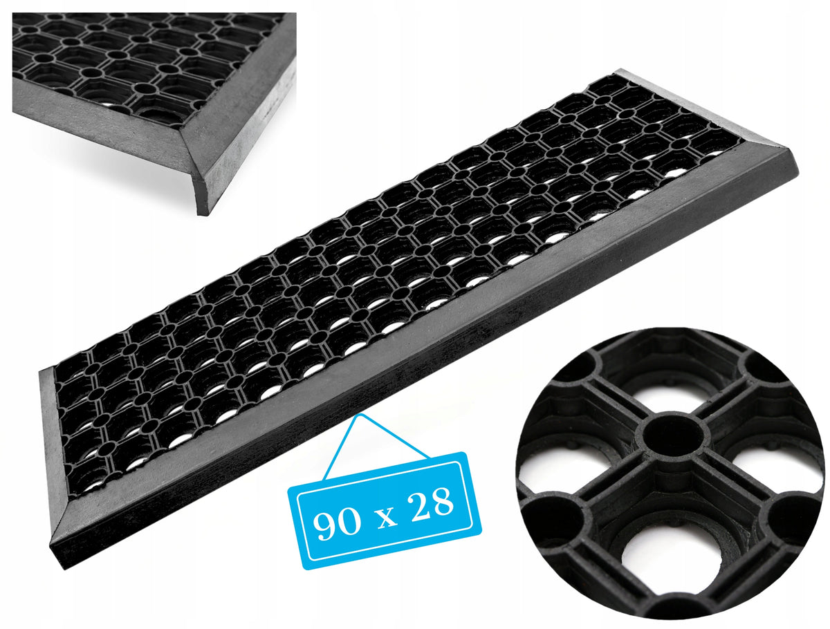 Rubber Openwork Wiper Blades for Stairs Outdoor Degrees LARGE 90x28