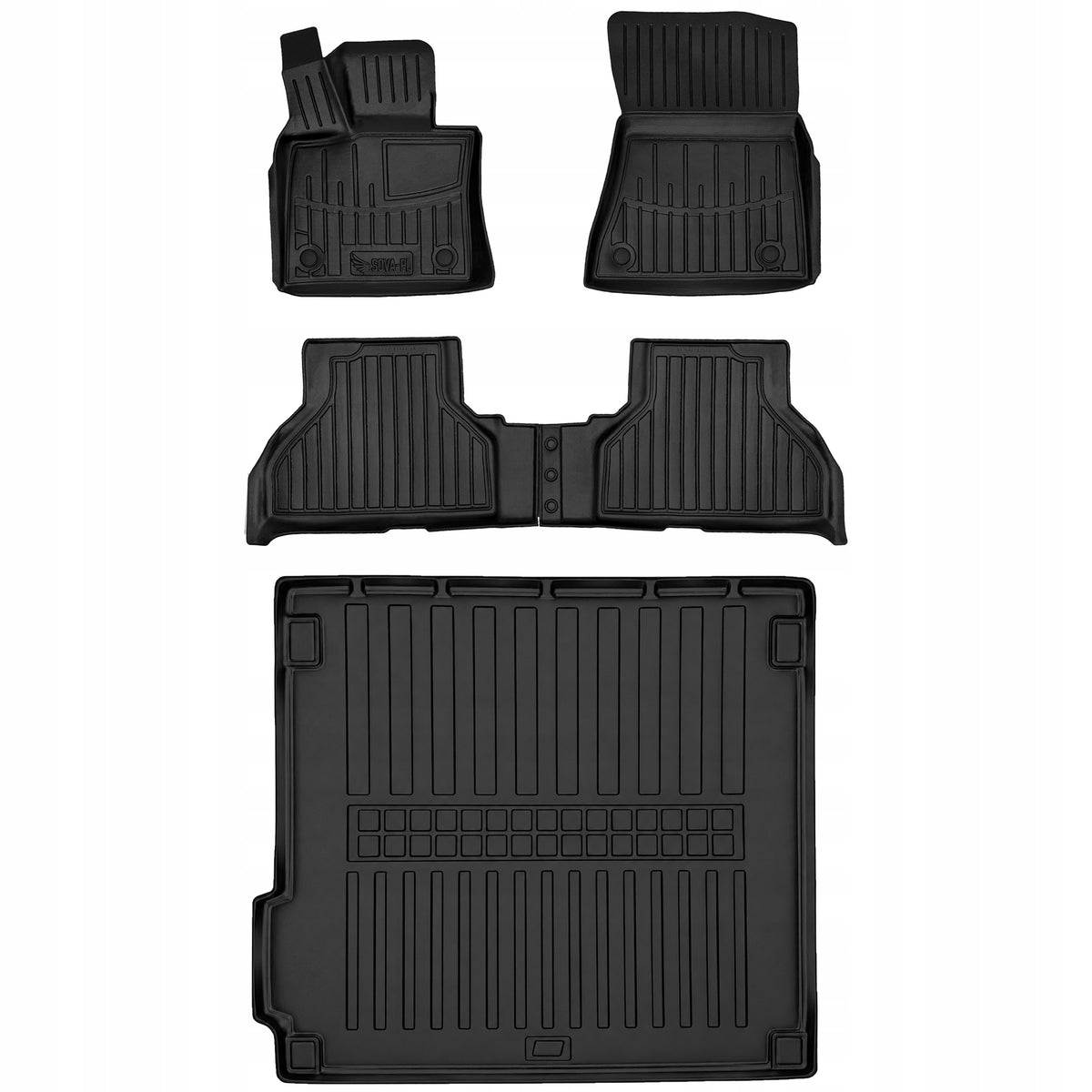Rubber Rug & Mat Set BMW X5 E70 (2006-2013)