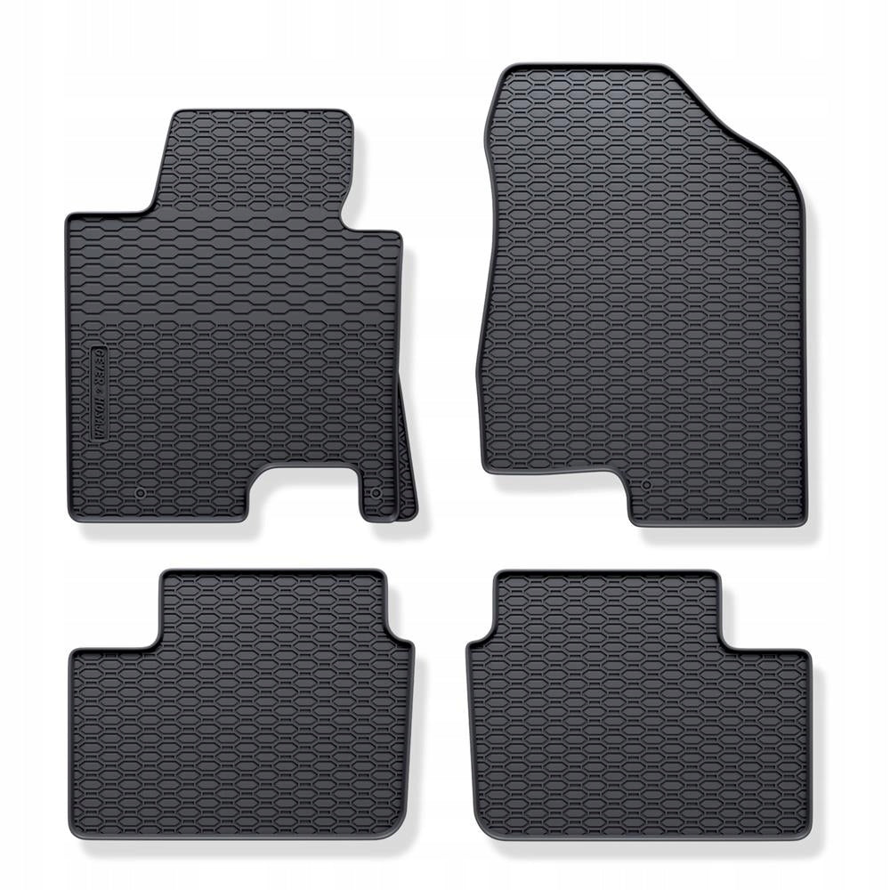 Rubber Rugs for Kia Ceed II Hatchback, Kombi (2012-2018) Manufacturer Geyer-Hosaja