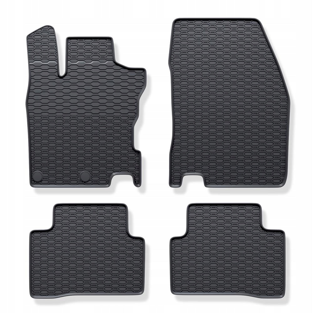 Rubber Rugs for Nissan Qashqai II Crossover - 2014-2021 Manufacturer Geyer-Hosaja