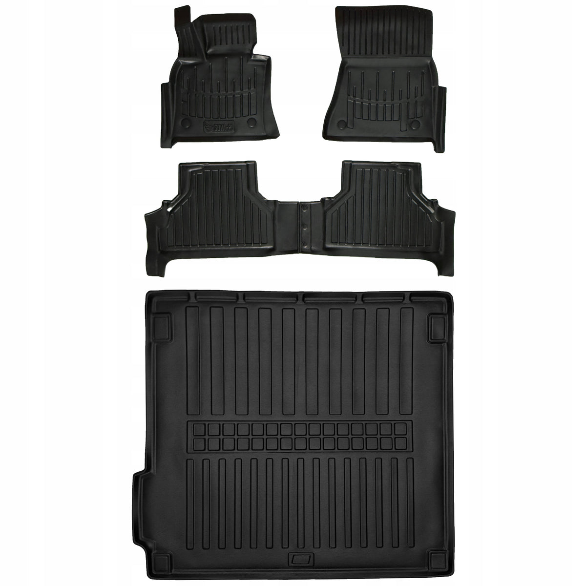 Rubber mat and rug set BMW X5 E70 (2006-2013)