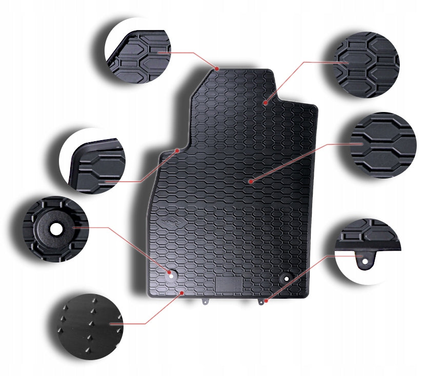 Rubber mats 840/4C Audi A6 C6 G&H Manufacturer Geyer-Hosaja
