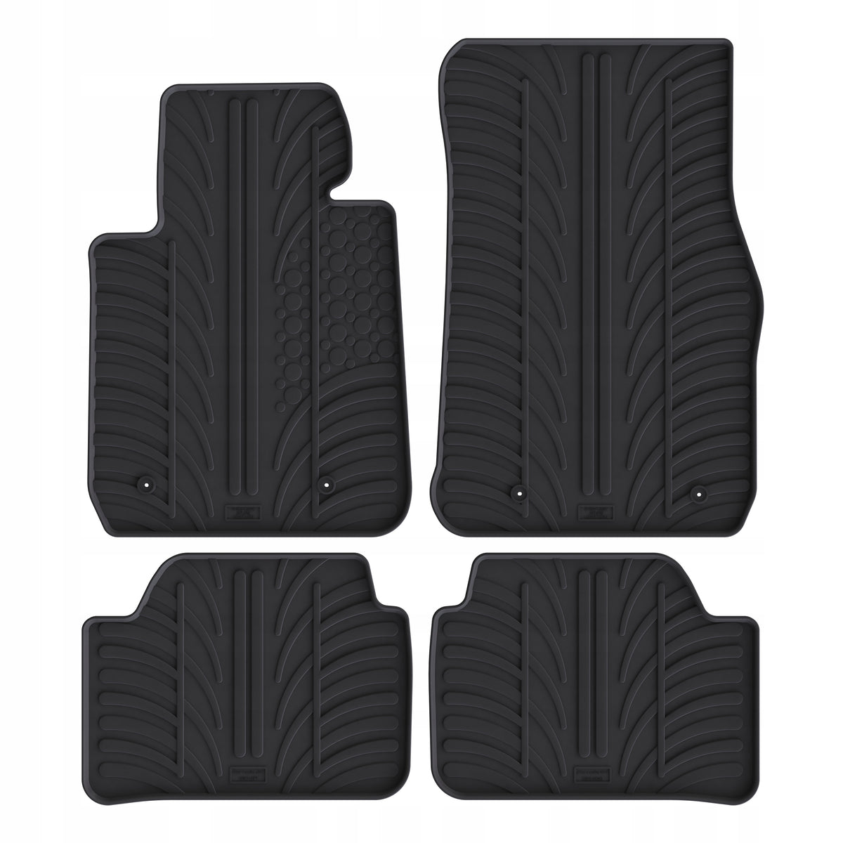 Rubber mats GLEDRING for BMW 1 Series F20/F21 2011-08/2019r.