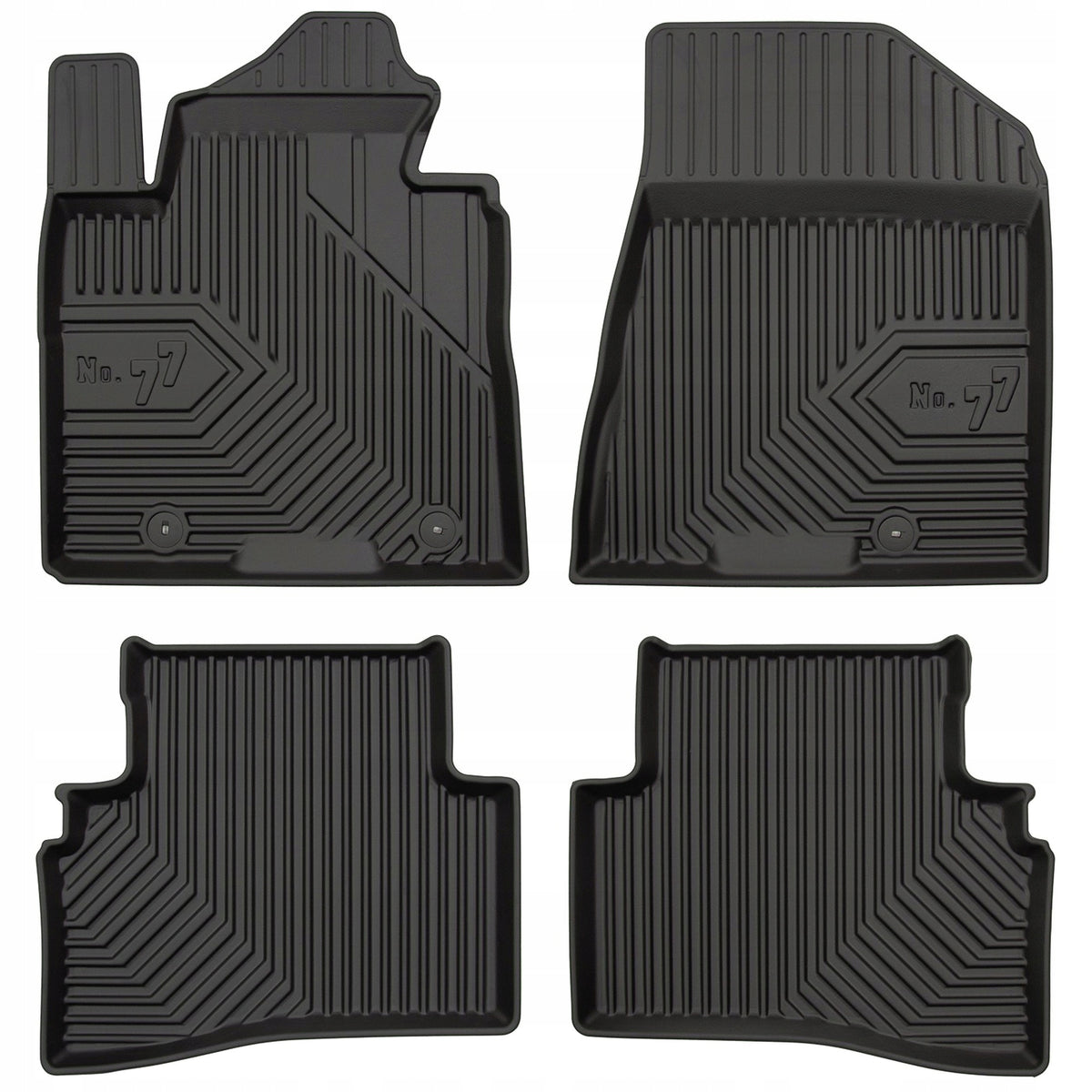 Rubber mats No.77 Hyundai Tucson III 2015-2020